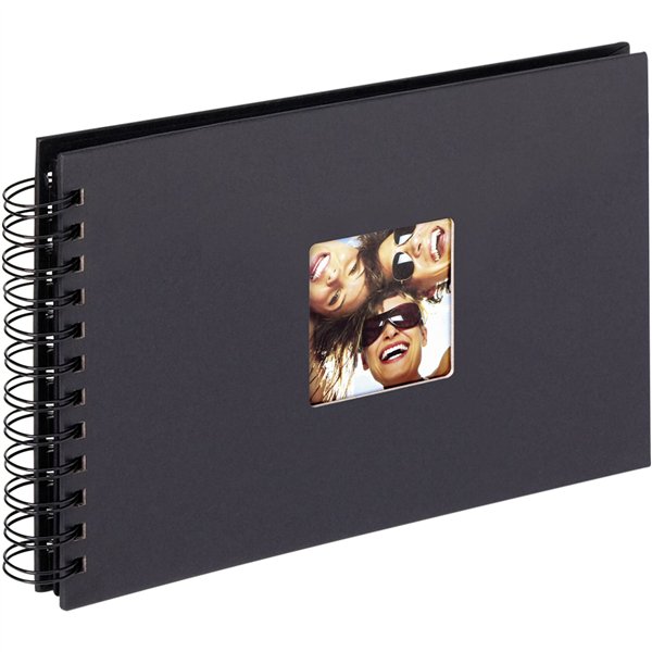 Walther Fun nero Spiral 23x17 40 nero pagine SA109B