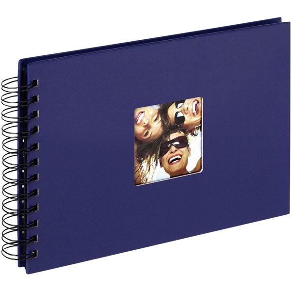 Walther Fun blu spirale 23x17 40 nero pagine SA109L