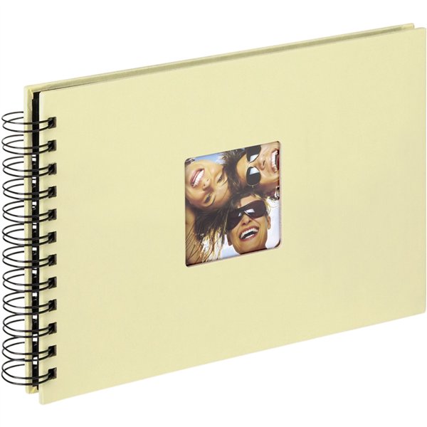 Walther Fun crema spirale 23x17 40 nero pagine SA109H