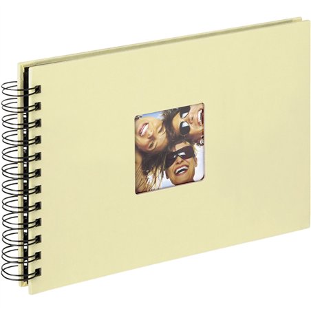 Walther Fun crema spirale 23x17 40 nero pagine SA109H