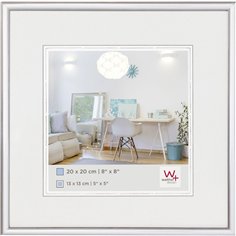 Walther New Lifestyle      20x20 plastica argento KV220S