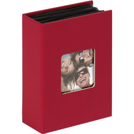 Walther Fun rosso 10x15 Mini album per 100 foto MA357R