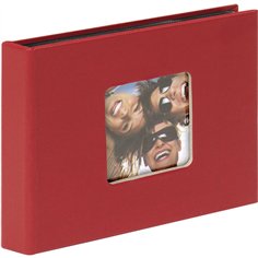 Walther Fun rosso 10x15 Mini album per 36 foto MA353R