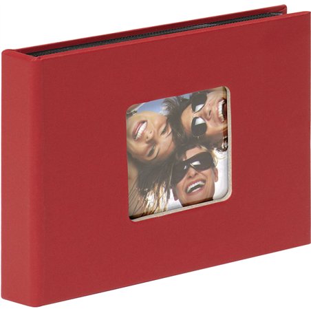 Walther Fun rosso 10x15 Mini album per 36 foto MA353R