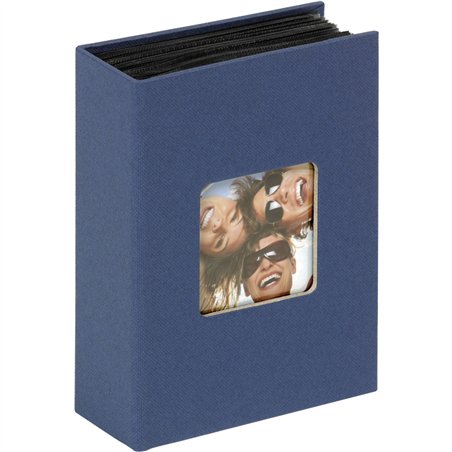 Walther Fun blu 10x15 Mini album per 100 foto MA357L