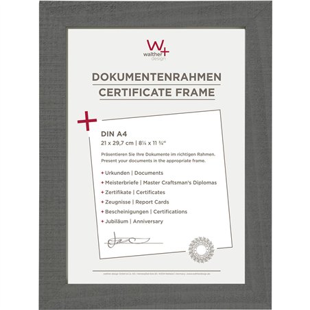 Walther Home DIN A4      21x29,7 legno grigio HO130D