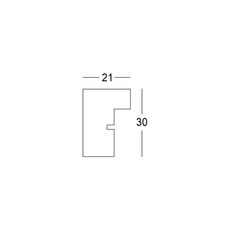 Walther Stockholm          30x40 legno grigio EA040D