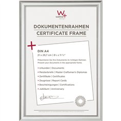 Walther Trendstyle       21x29,7 plastica argento DIN A4 KP130S