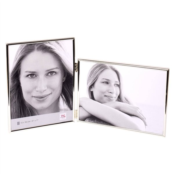 Walther Chloe argento 2x13x18 1x vertic. 1x orizzont. WD118S