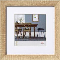 Walther Fiorito quercia 40x40 legno incl. Passepartout EF440E