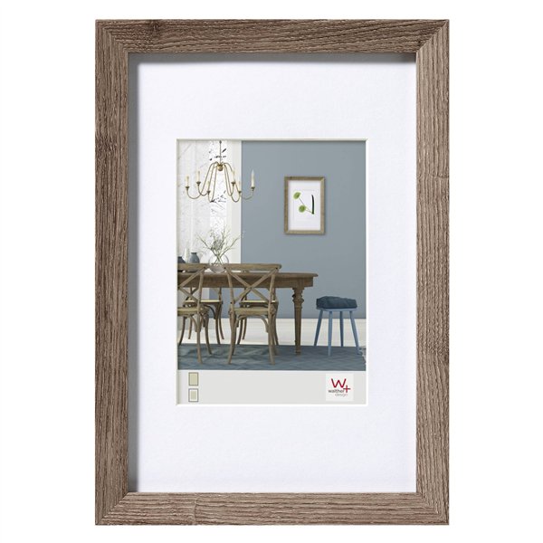 Walther Fiorito noce 30x40 legno incl. Passepartout EF040N