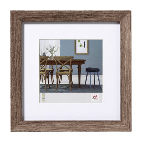 Walther Fiorito noce 40x40 legno incl. Passepartout EF440N