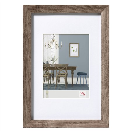 Walther Fiorito noce 15x20 legno incl. Passepartout EF520N