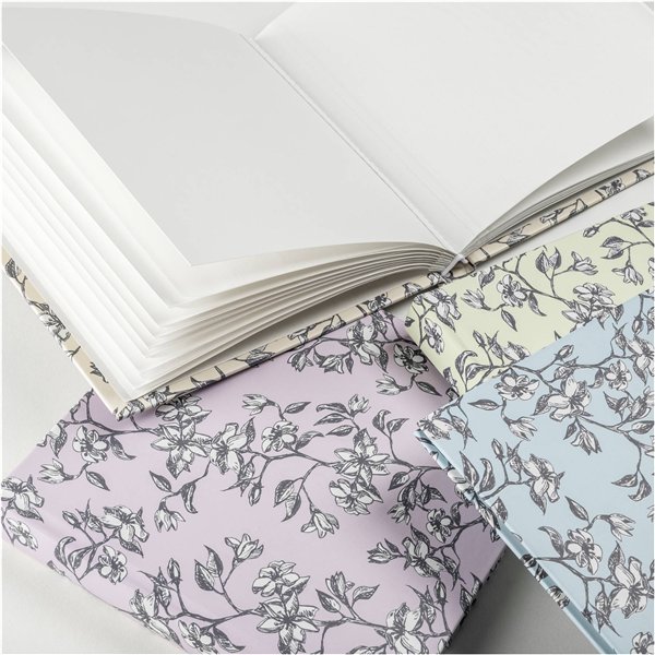 Walther Bloomy col.assort. 18x18 30 pagine bianche album FA228