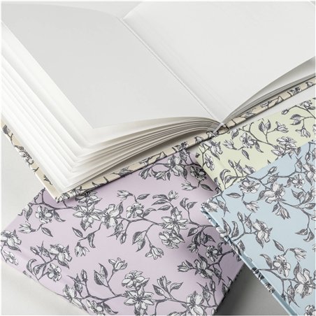 Walther Bloomy col.assort. 18x18 30 pagine bianche album FA228