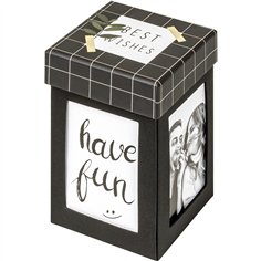 Walther scat.regal.foto Surprise 8,5x8,5x13,5 nero FB280B