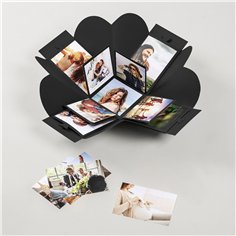 Walther scat.regal.foto Surprise 8,5x8,5x13,5 nero FB280B 2