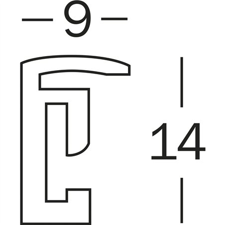 Walther New Lifestyle      20x20 plastica oro KV220G