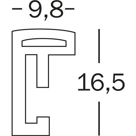 Walther New Lifestyle      30x30 plastica oro KV330G