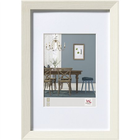 Walther Fiorito bianco 30x45 legno incl. passepartout EF045W