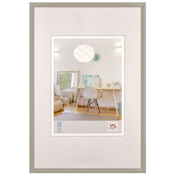 Walther New Lifestyle      13x18 plastica grigio           KV318T