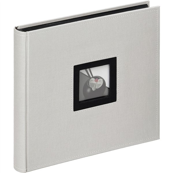 Walther nero & bianco 27x26 Buchalbum Grigio FA209D