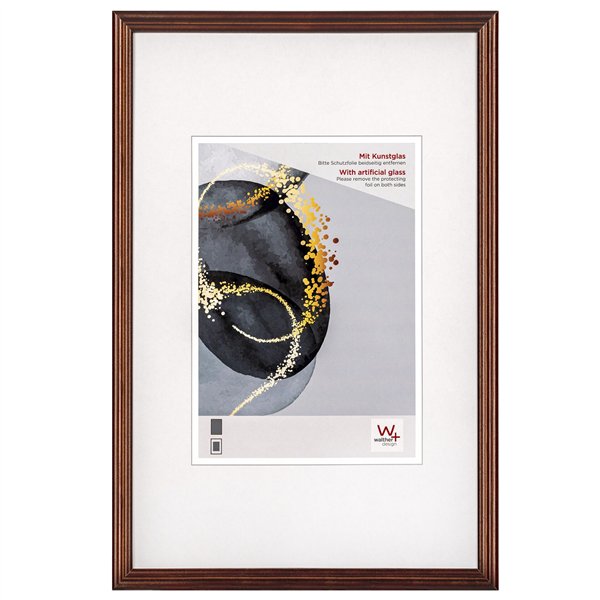 Walther Select marrone 13x18 legno vetro artificiale  HSX318P