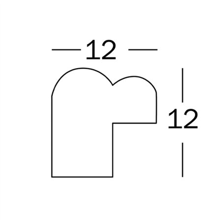 Walther Select natur    30x40 legno vetro artificiale  HSX040H