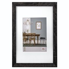 Walther Fiorito grigio scu.30x40 legno incl. passepartout EF040D