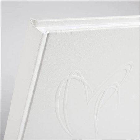 Walther My Heart bianco 20x20 40 pagine bia.rileg.lino FA243WH