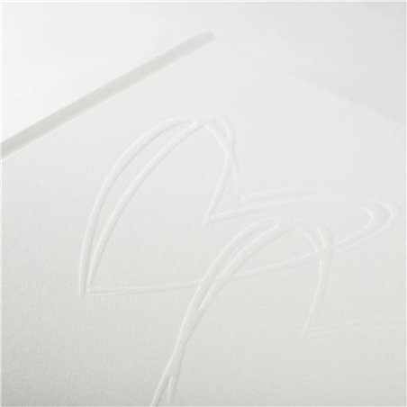 Walther My Heart bianco 20x20 40 pagine bia.rileg.lino FA243WH