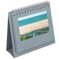 Walther Spiral-Bilderrahm. 10x15 grau / vertikal 12 Bilder SF440D