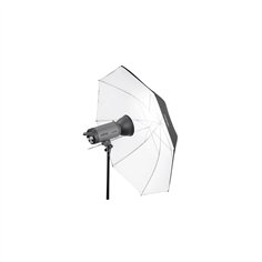 Walimex 2in1  ombrello riflett. e traslucido bianco, 109cm 2
