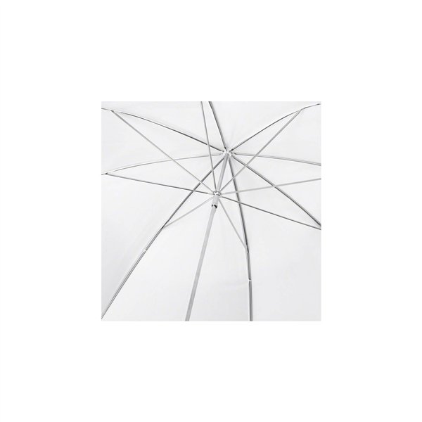 Walimex 2in1  ombrello riflett. e traslucido bianco, 109cm
