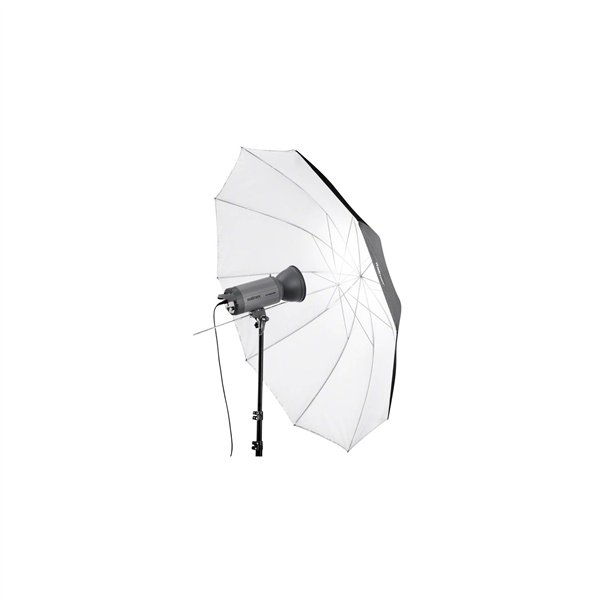 Walimex 2in1  ombrello riflett. e traslucido bianco, 150cm