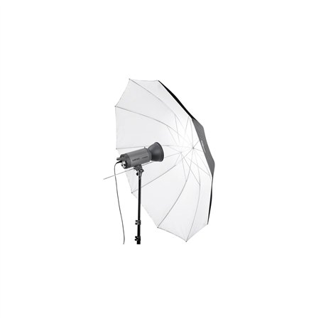 Walimex 2in1  ombrello riflett. e traslucido bianco, 150cm