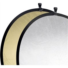 Walimex riflettore pieghevole oro/argento, Ø107cm