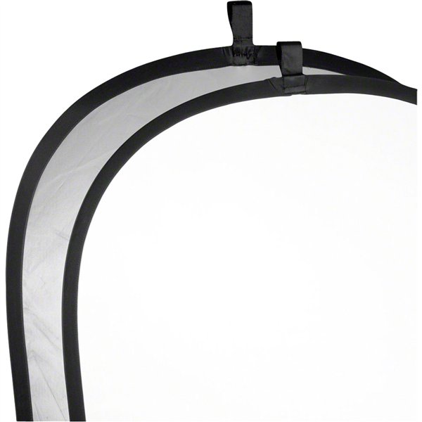 Walimex riflettore pieghevole argento/bianco, 91x122cm