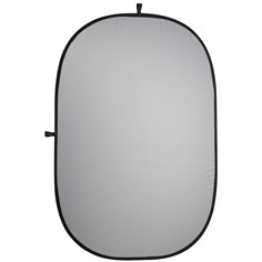 walimex 2in1 fondale pieghevole 180x210cm grigio/blu 2