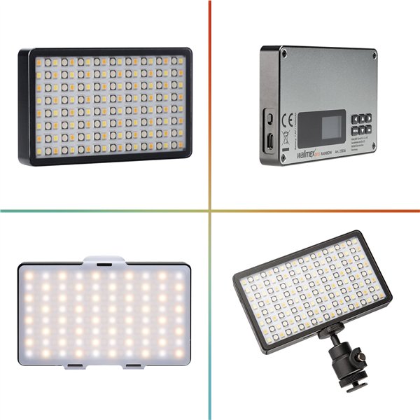 Walimex pro Rainbow LED RGBWW Pocket