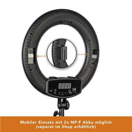 walimex pro Rainbow LED RGBWW Ring Light