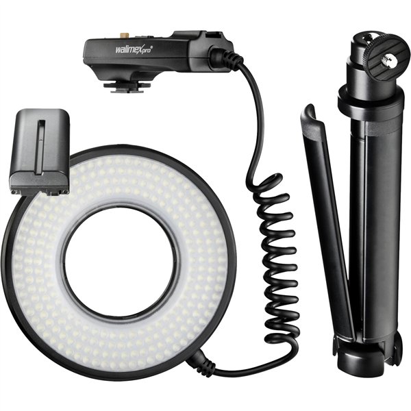 Walimex pro macro luce anulare LED DSR 232 set