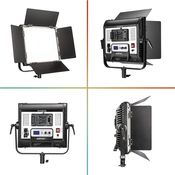 Walimex pro Rainbow LED RGBWW pannello luminoso 100W