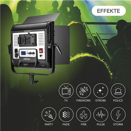 Walimex pro Rainbow LED RGBWW pannello luminoso 50W