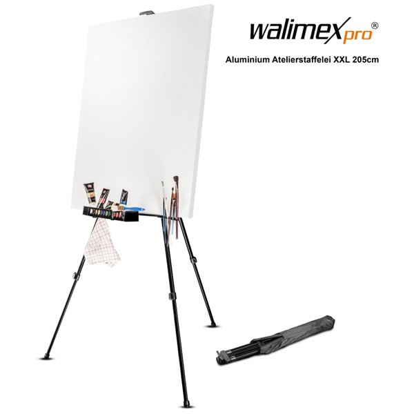 Walimex pro cavalletto da atelier alluminio XXL   205cm