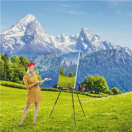 Walimex pro cavalletto da atelier alluminio XXL   205cm