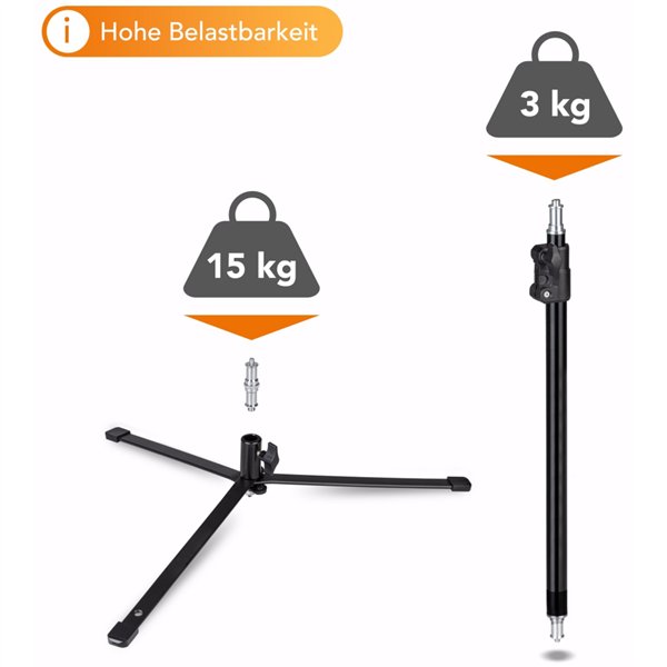 Walimex pro treppiede lampada da terra