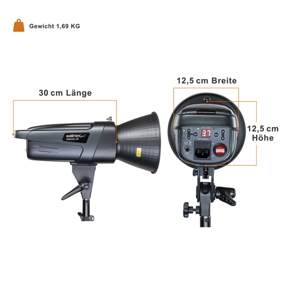 Walimex pro Emerger 200 kit Double