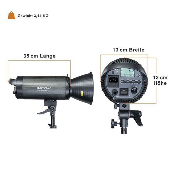 Walimex pro Campaigner 600 HS kit Single