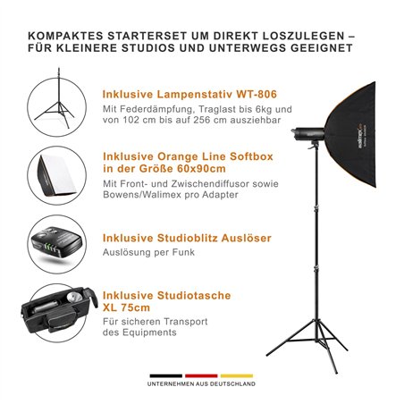 Walimex pro Campaigner 600 HS kit Single